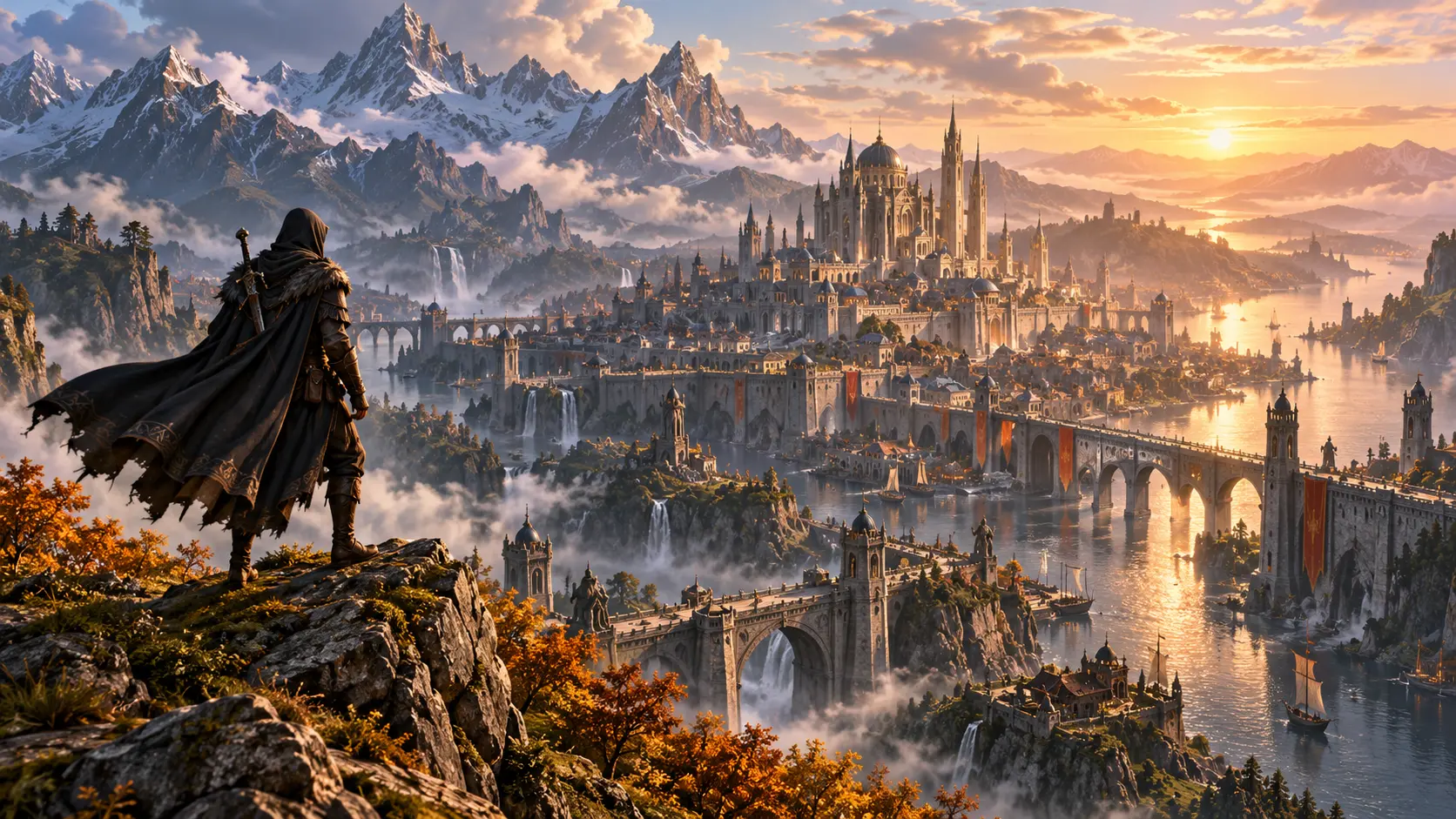 Original concept illustration for Skyblivion: the volunteers rebuilding an RPG they love