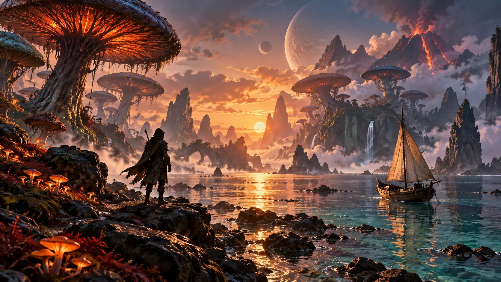 Original concept illustration for Skywind: artists, engineers and voice actors rebuilding Morrowind