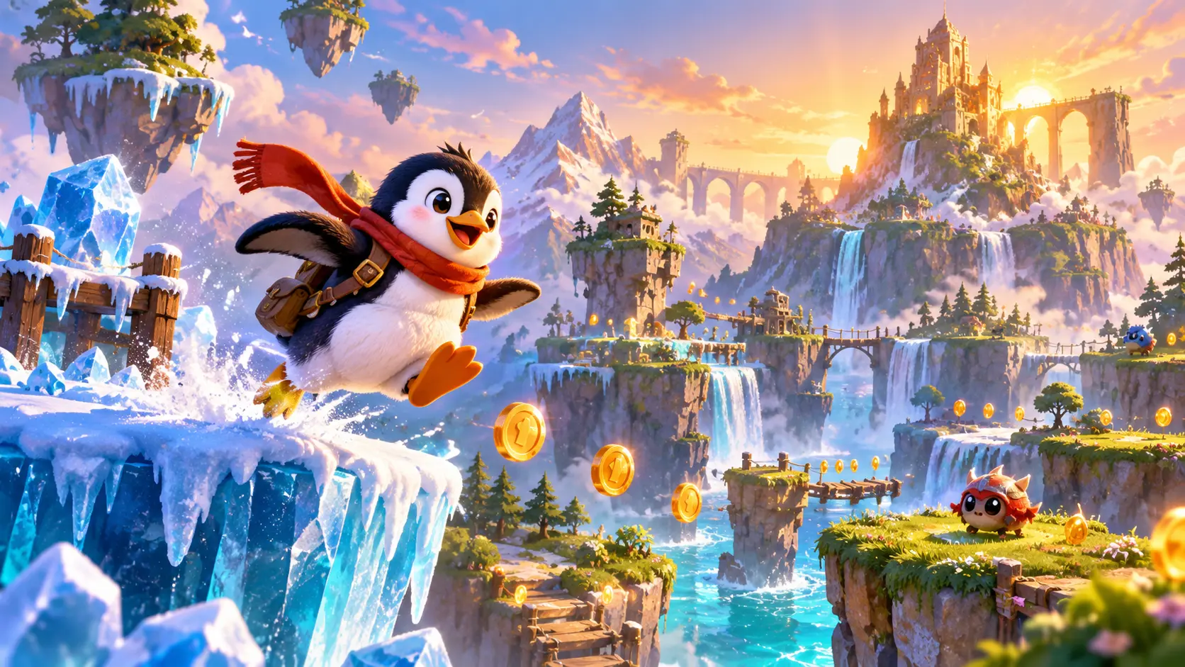 Original concept illustration for SuperTux: why free, community-built games deserve the spotlight